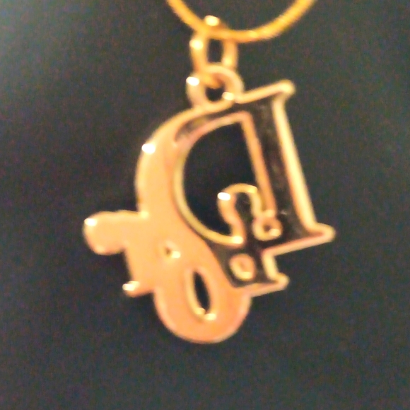 Dior Pendant Lab Created WhiteSapphire Sterling Silver w Box Dust Bag Ribbon NWT - Picture 4 of 8